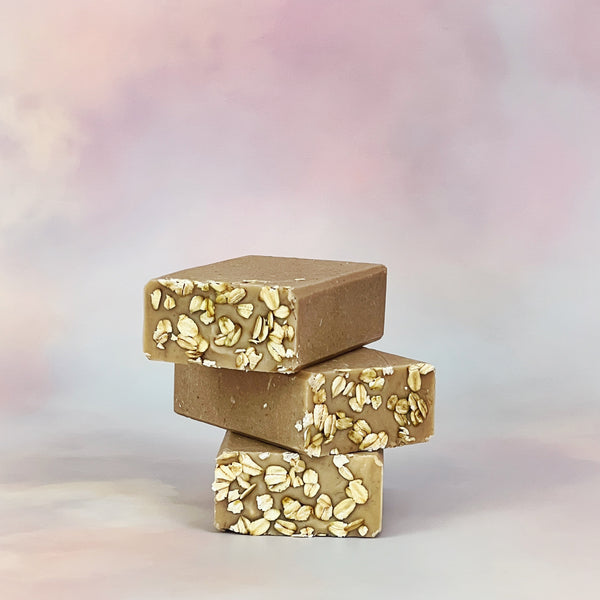 6.5 oz Oatmeal Milk & Honey Cold Process Soap