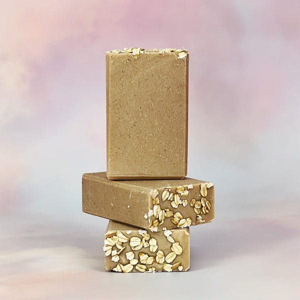 6.5 oz Oatmeal Milk & Honey Cold Process Soap