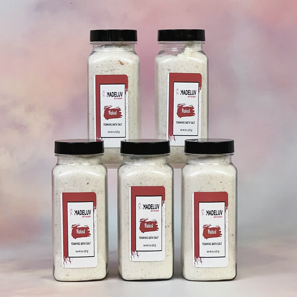 Naked Foaming Bath Salt