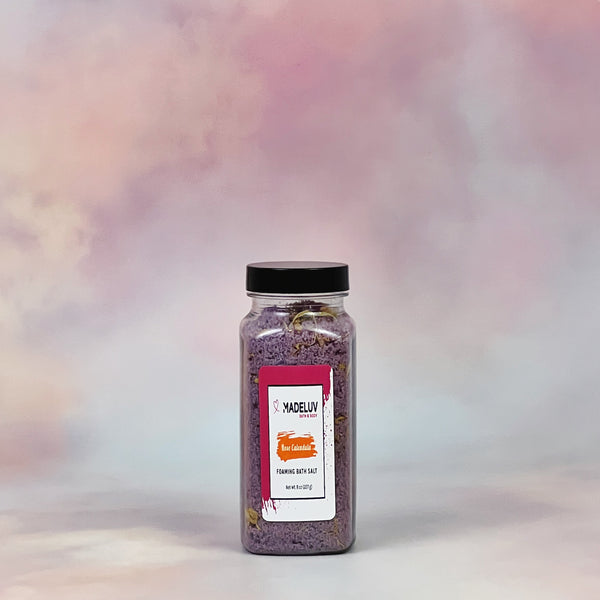 Rose Calendula Foaming Bath Salt