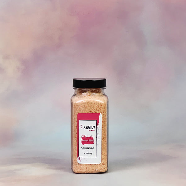 Strawberry Delight Foaming Bath Salt