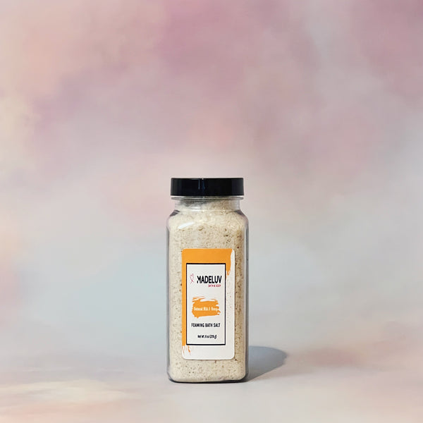 Oatmeal Milk & Honey Foaming Bath Salt - Madeluv