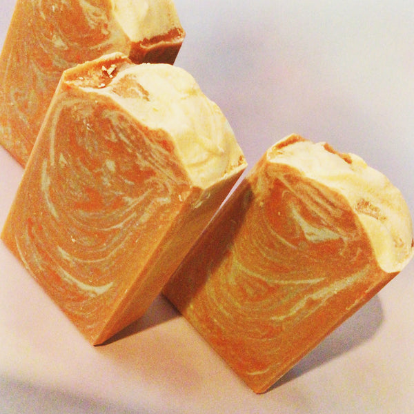 6.5 oz Mango Coconut Cold Process Soap - Madeluv