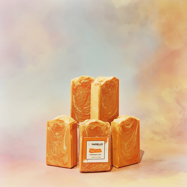 6.5 oz Mango Coconut Cold Process Soap - Madeluv