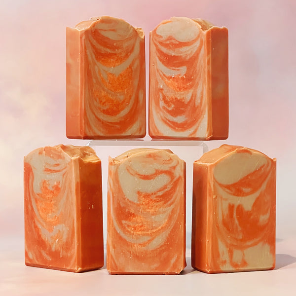 6.5 oz Mango Coconut Cold Process Soap - Madeluv