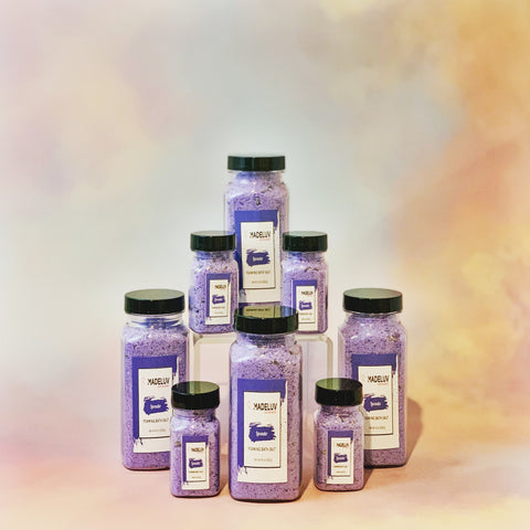 Lavender Foaming Bath Salt - Madeluv