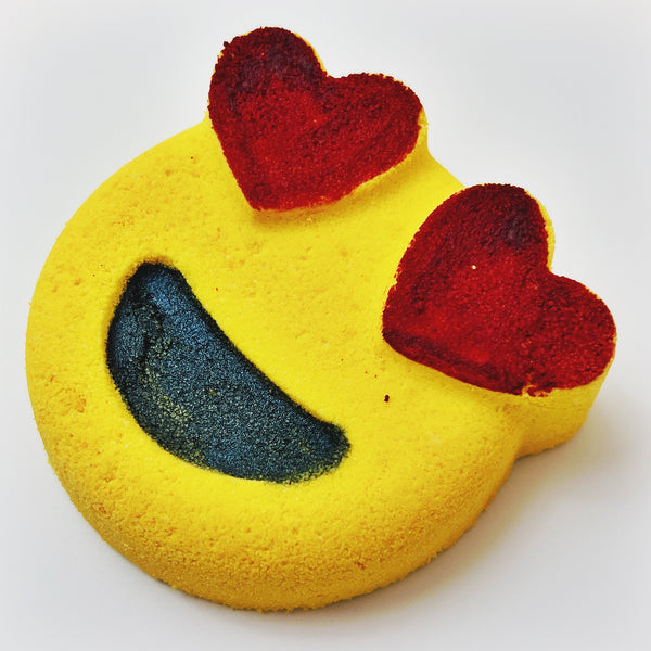 Hearteyes Emoji Bath Bomb - Madeluv