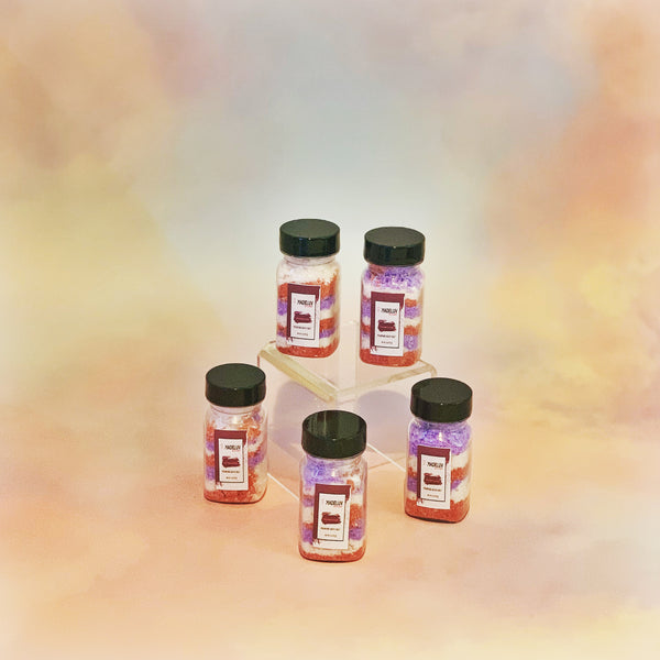 Black Raspberry Vanilla Foaming Bath Salt - Madeluv