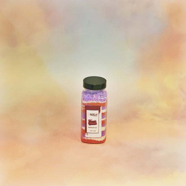 Black Raspberry Vanilla Foaming Bath Salt - Madeluv