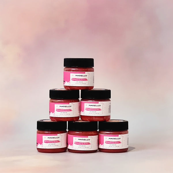 Strawberry Sorbet Lip Salve - Madeluv