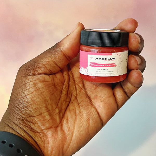 Strawberry Sorbet Lip Salve - Madeluv