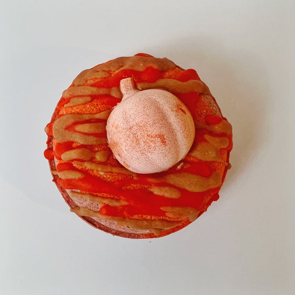🎃🧇 Pumpkin Pecan Waffle Doughnut Bath Bomb - Madeluv