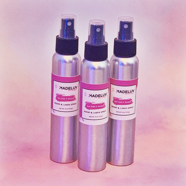 Sea Salt & Orchid Room & Linen Spray - Madeluv