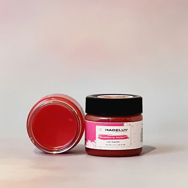 Strawberry Sorbet Lip Salve - Madeluv