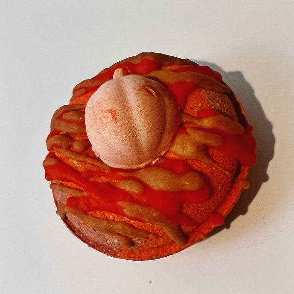 🎃🧇 Pumpkin Pecan Waffle Doughnut Bath Bomb - Madeluv