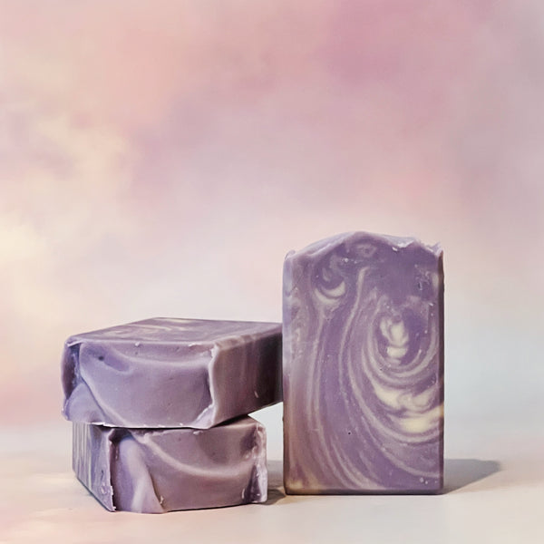 6.5 oz Lavender Cold Process Soap - Madeluv