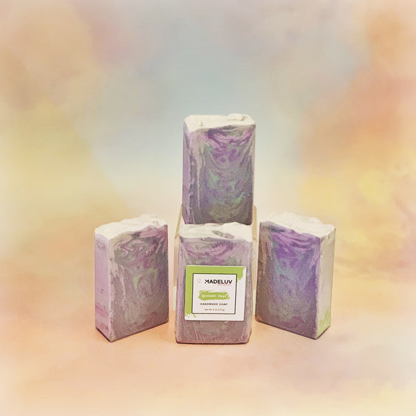 6 oz Lavender Sage Cold Process Soap - Madeluv