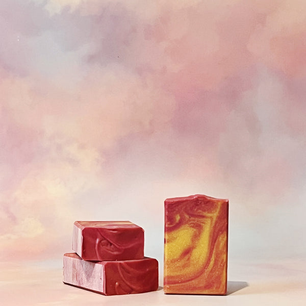 6 oz Passionfruit Nectarine Cold Process Soap - Madeluv